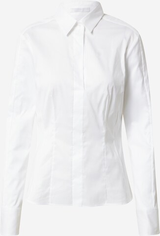 BOSS - Blusa 'Bashina' em branco: frente