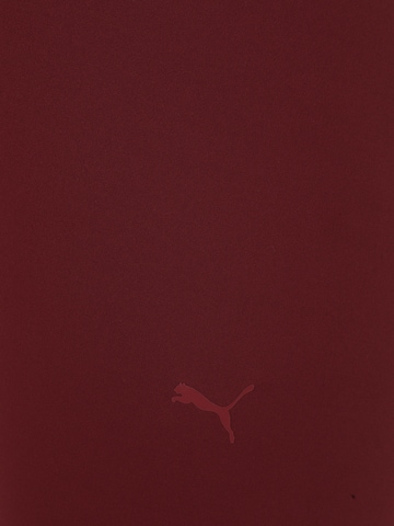 PUMA - Skinny Pantalón deportivo en rojo