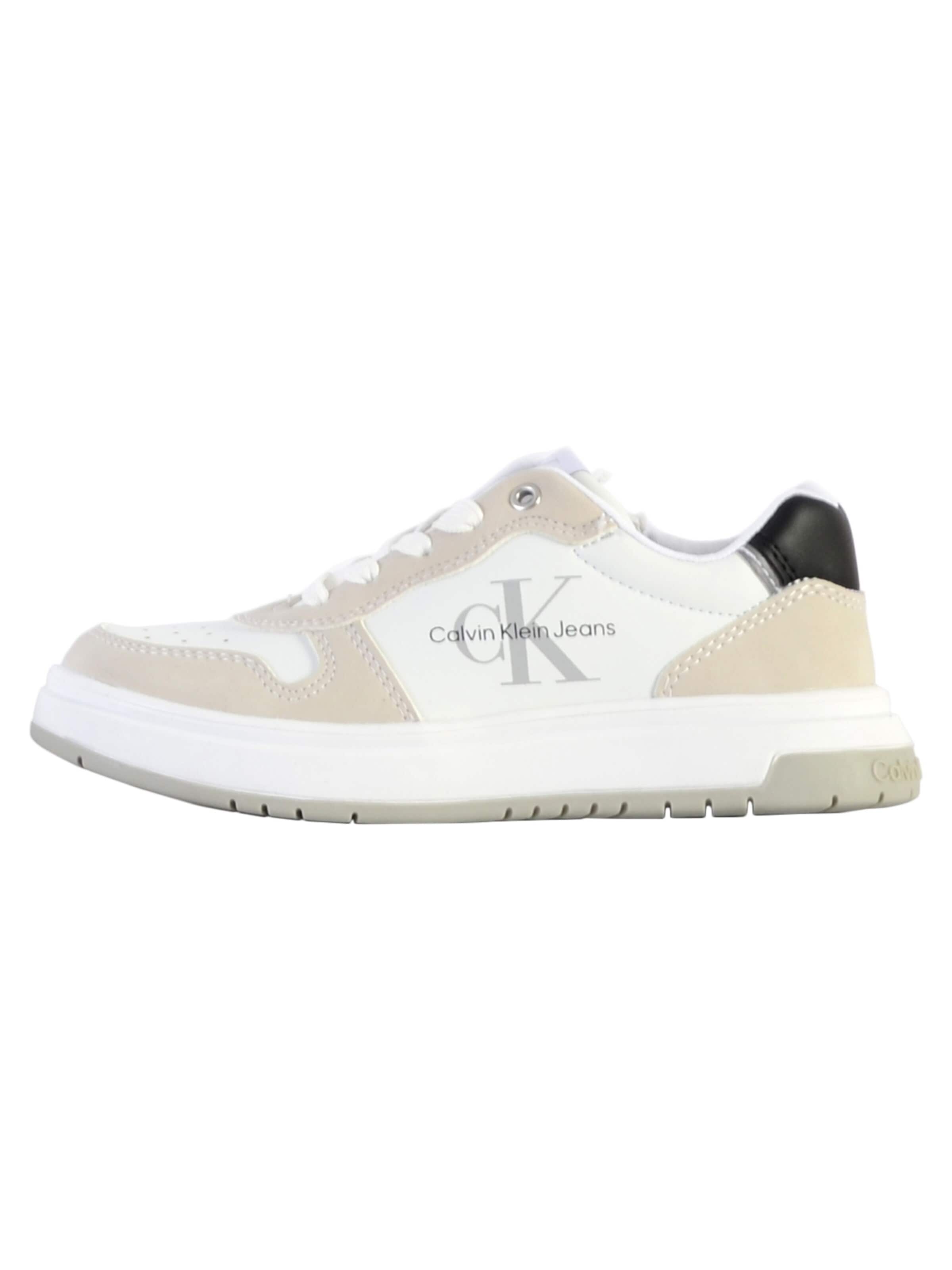 Calvin Klein Trainers in White: front