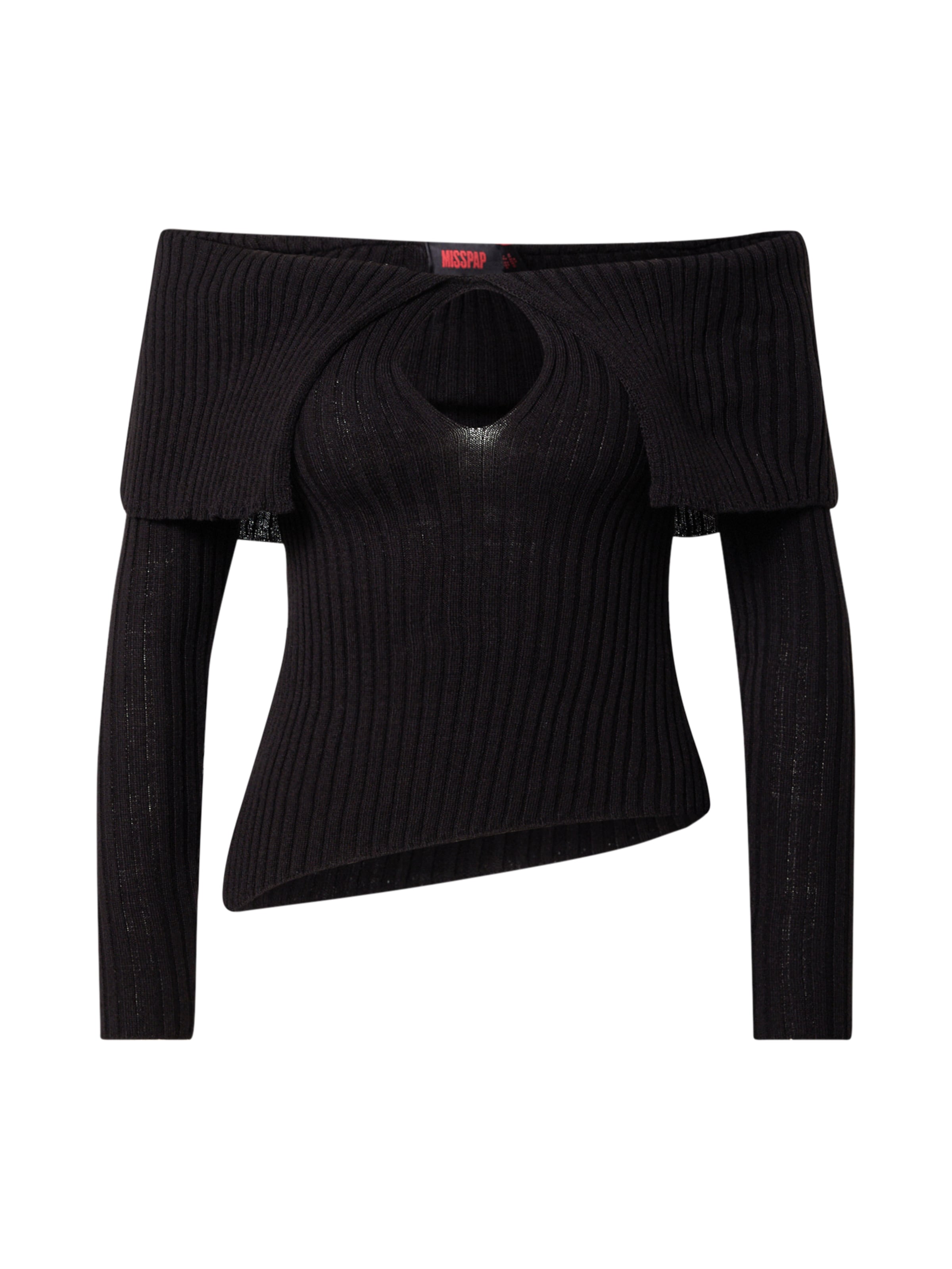 Pull-over Misspap en noir : devant