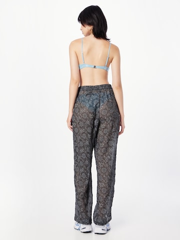 Wide Leg Pantalon Monki en noir