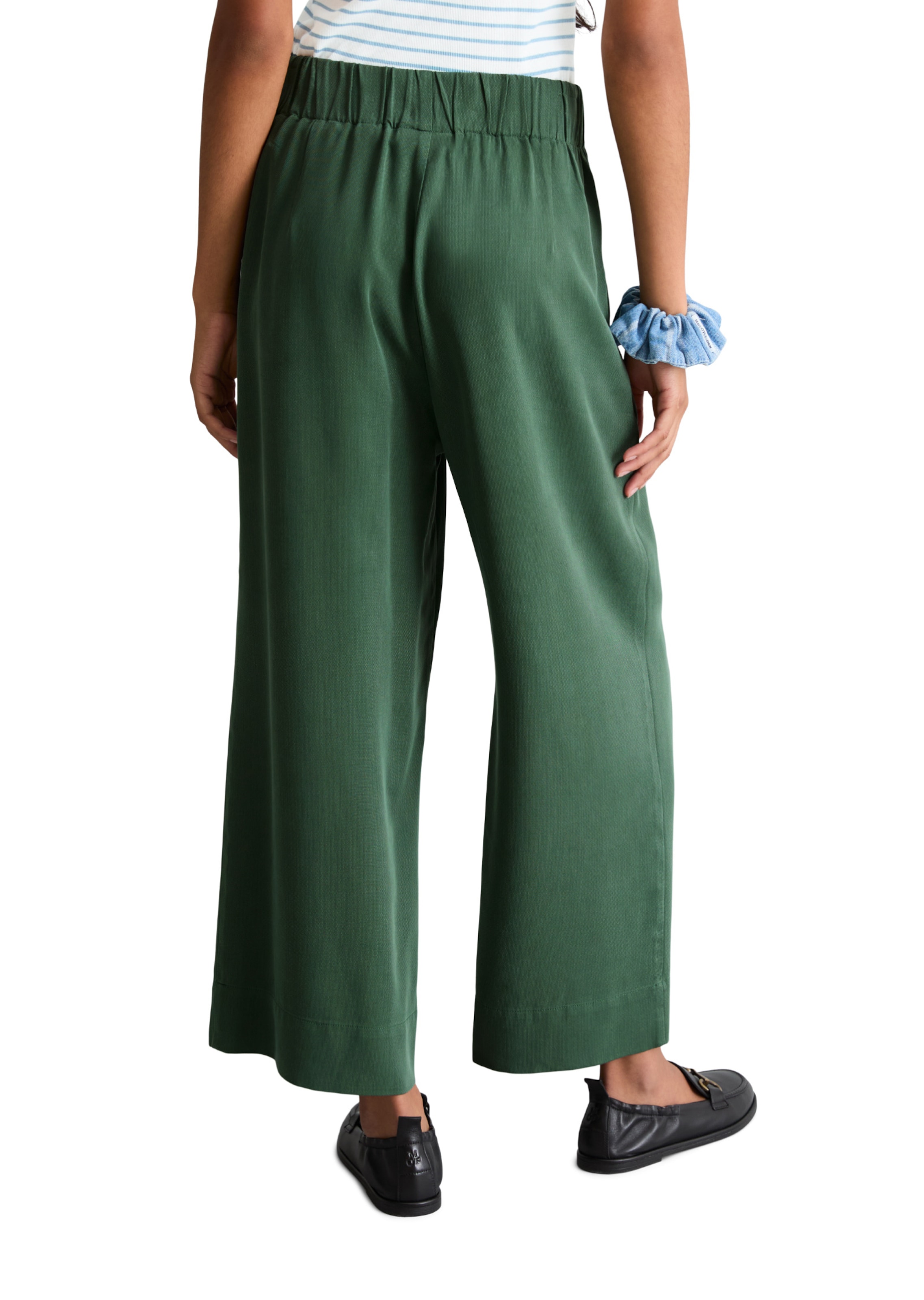 Marc O'Polo DENIM Wide leg Pants in Green