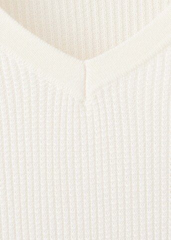 MANGO MAN Sweater 'Gobi' in White