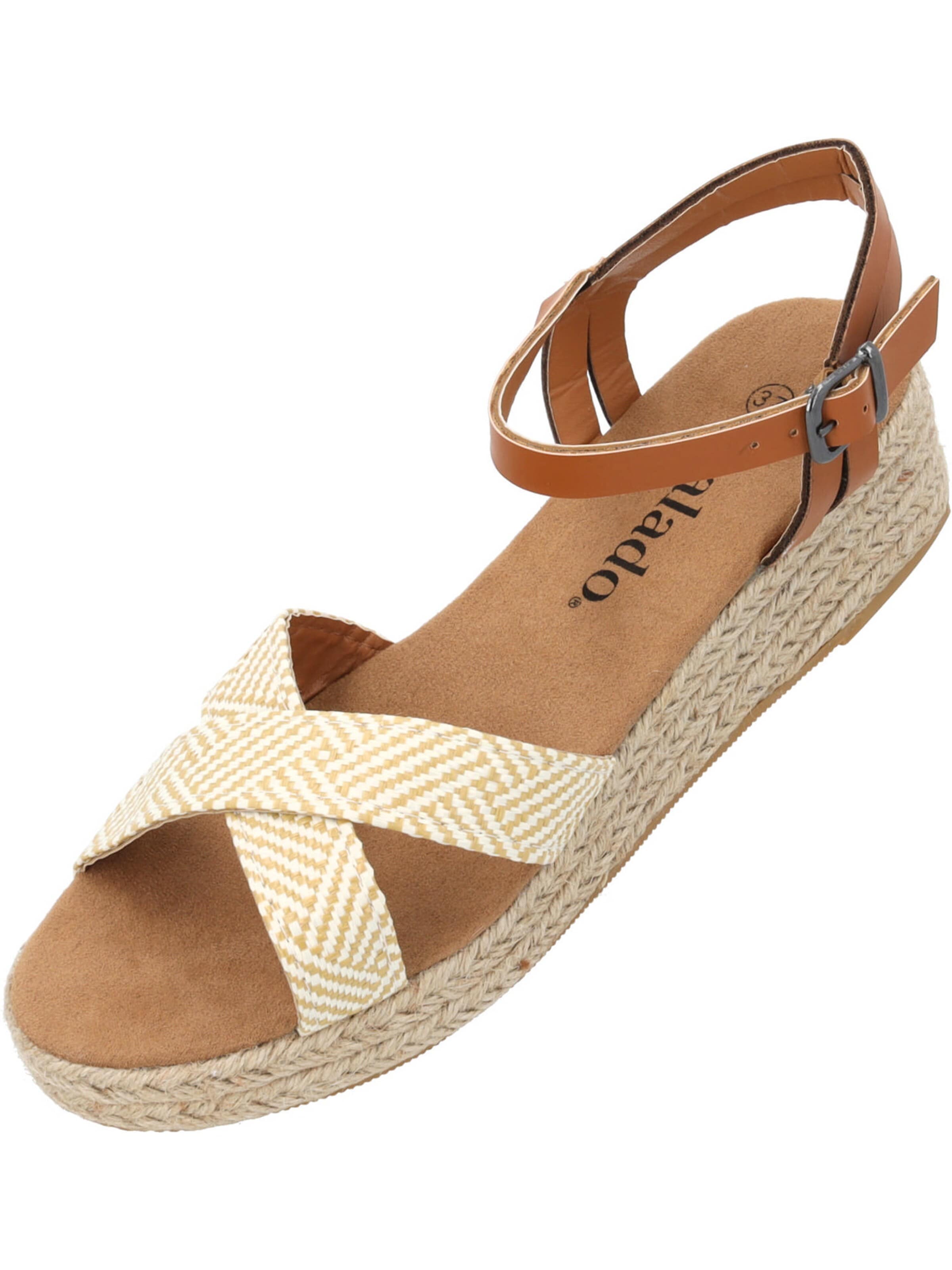 Palado Sandals 'Palado Thunon' in Beige: front