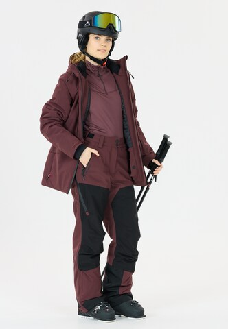 Whistler Regular Skihose 'Kingland' in Rot