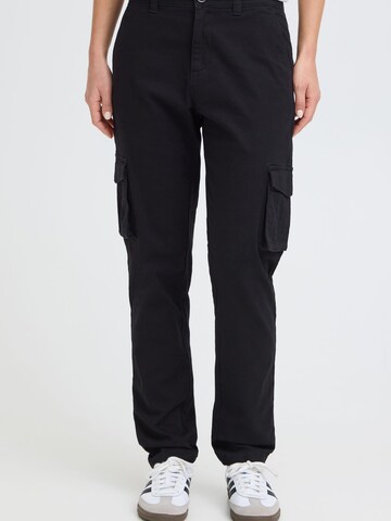 Regular Pantalon cargo ' OXKvita ' Oxmo en noir