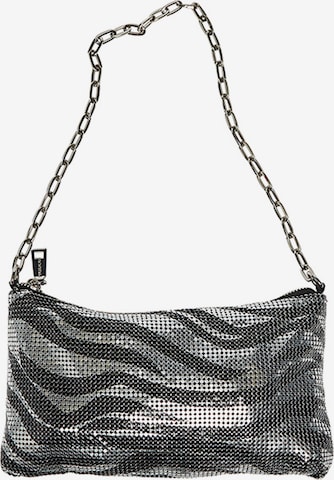 Pull&Bear Shoulder Bag in Silver: front