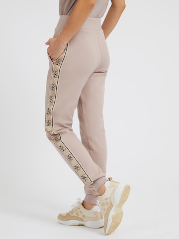 GUESS Tapered Sports trousers in Beige