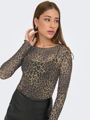 JDY - Camisa 'JDYELSA NEW' em castanho