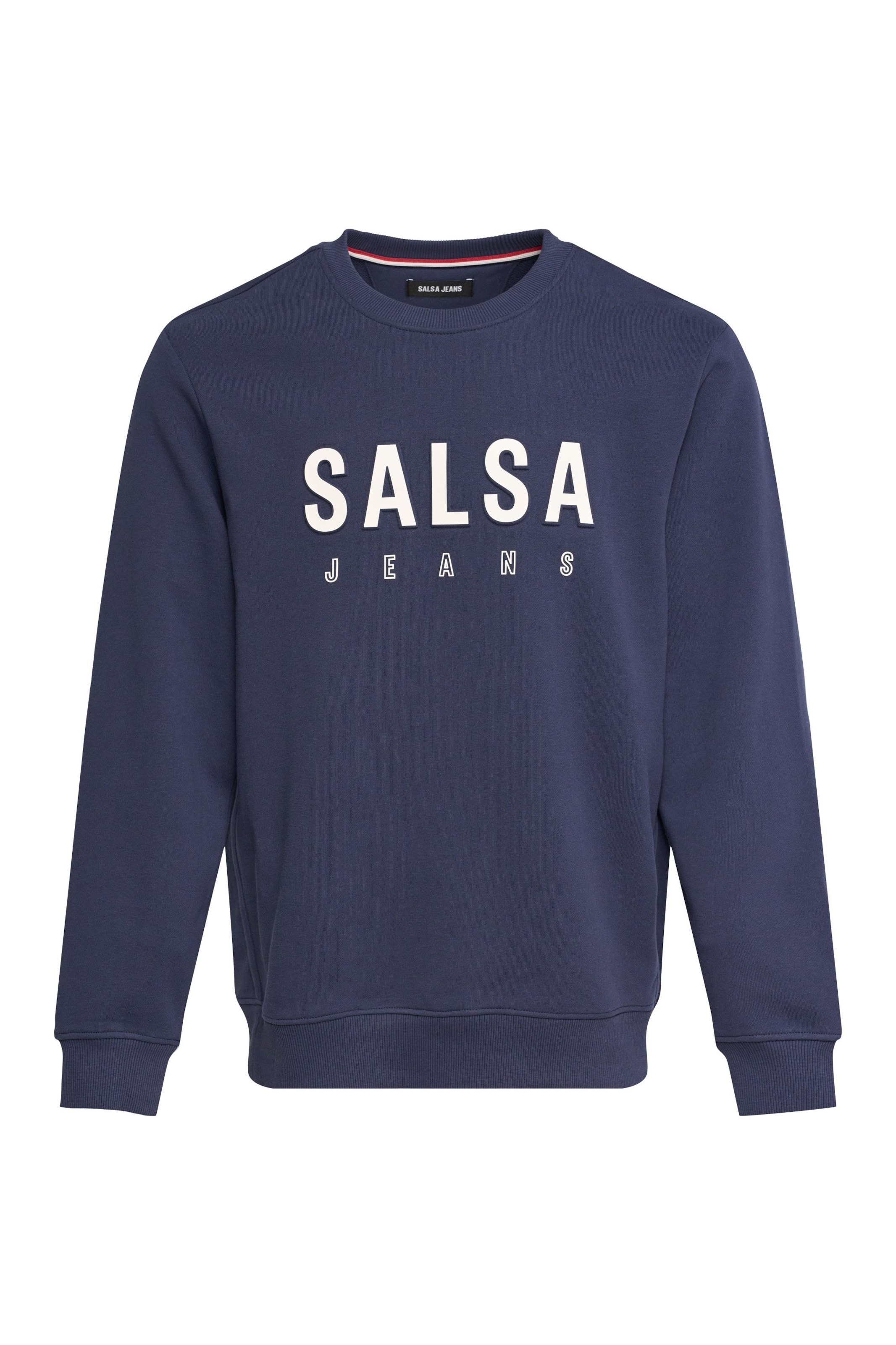Salsa Jeans Sweatshirt in Blauw: voorkant