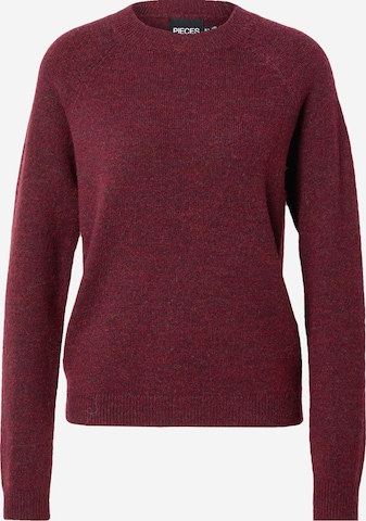 PIECES Pullover i rød: forside