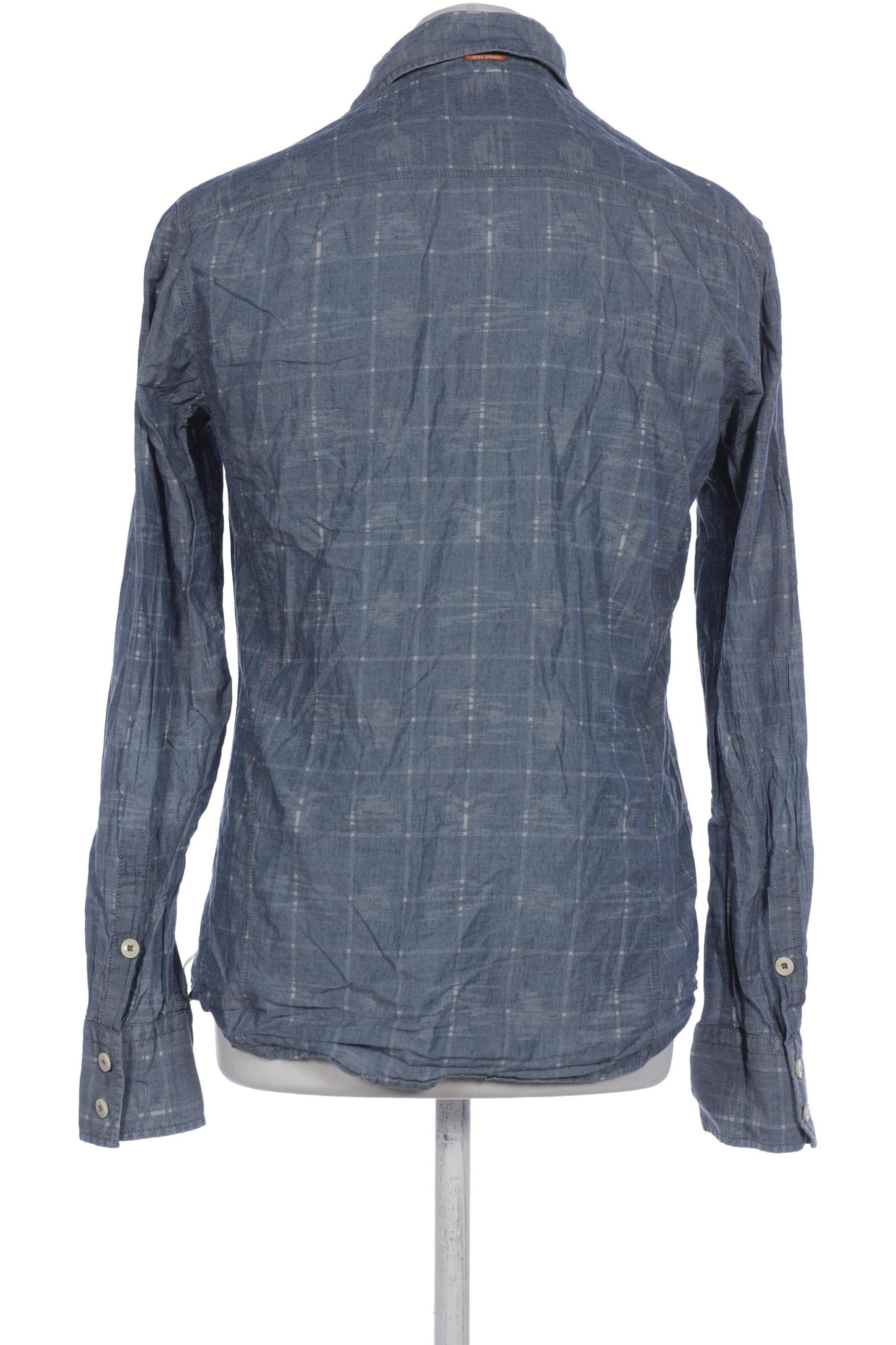 BOSS Button Up Shirt in M in Blue