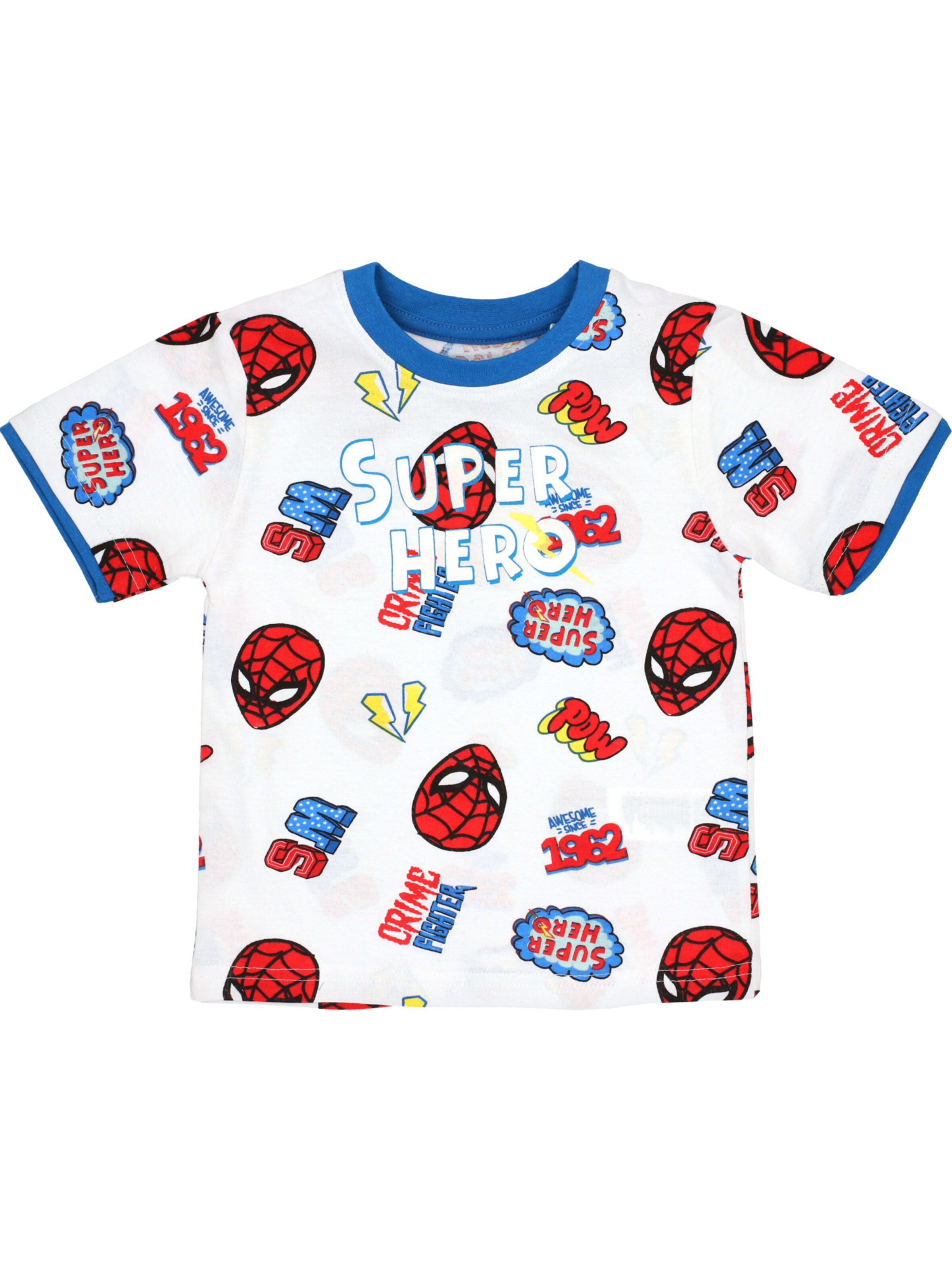 Baby Sweets Nachtkledij 'Spiderman' in Blauw