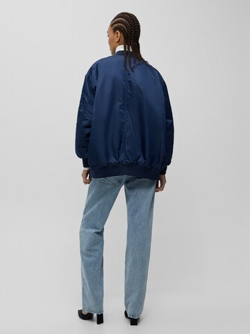 Pull&Bear Between-Season Jacket in Blue