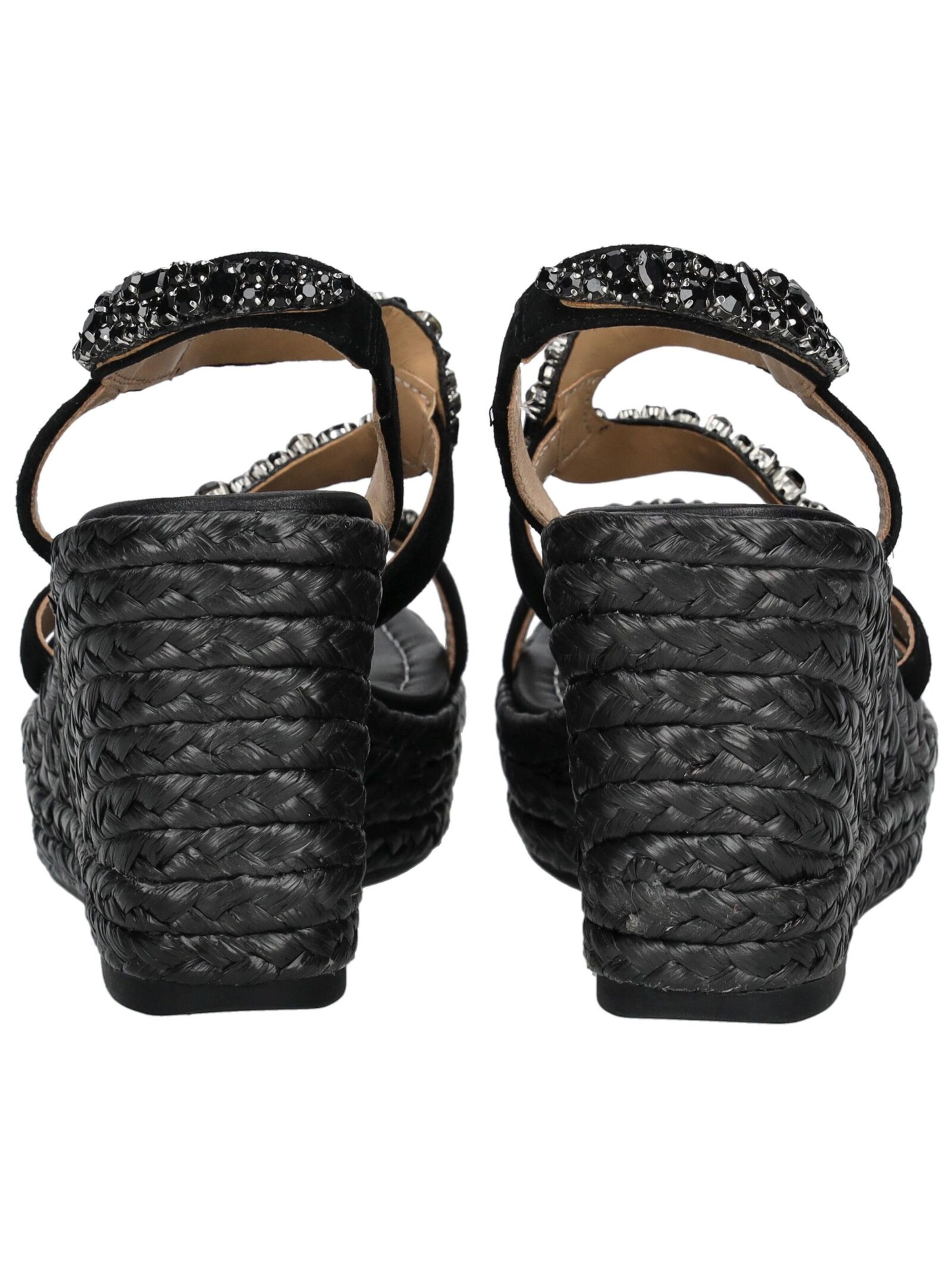 Alma En Pena Sandale in Schwarz