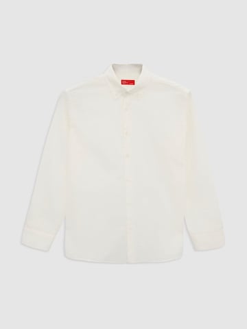 D’S Damat Overhemd in Beige: voorkant