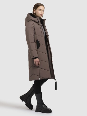 khujo - Casaco de inverno 'Aribay5' em cinzento