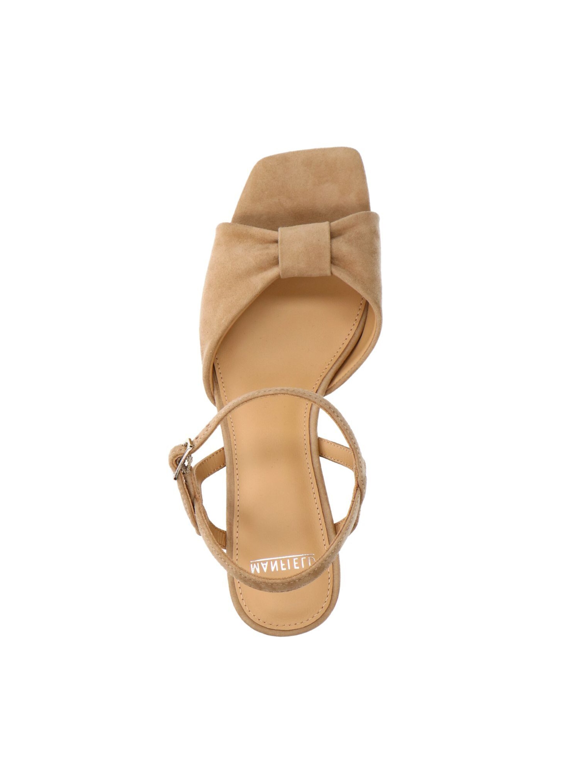 MANFIELD Sandaal in Beige