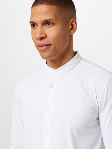 BOSS Black Regular fit Button Up Shirt 'HANK' in White