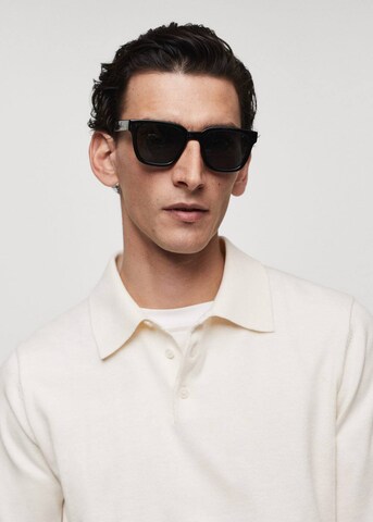 MANGO MAN Poloshirt 'Tens' in Beige