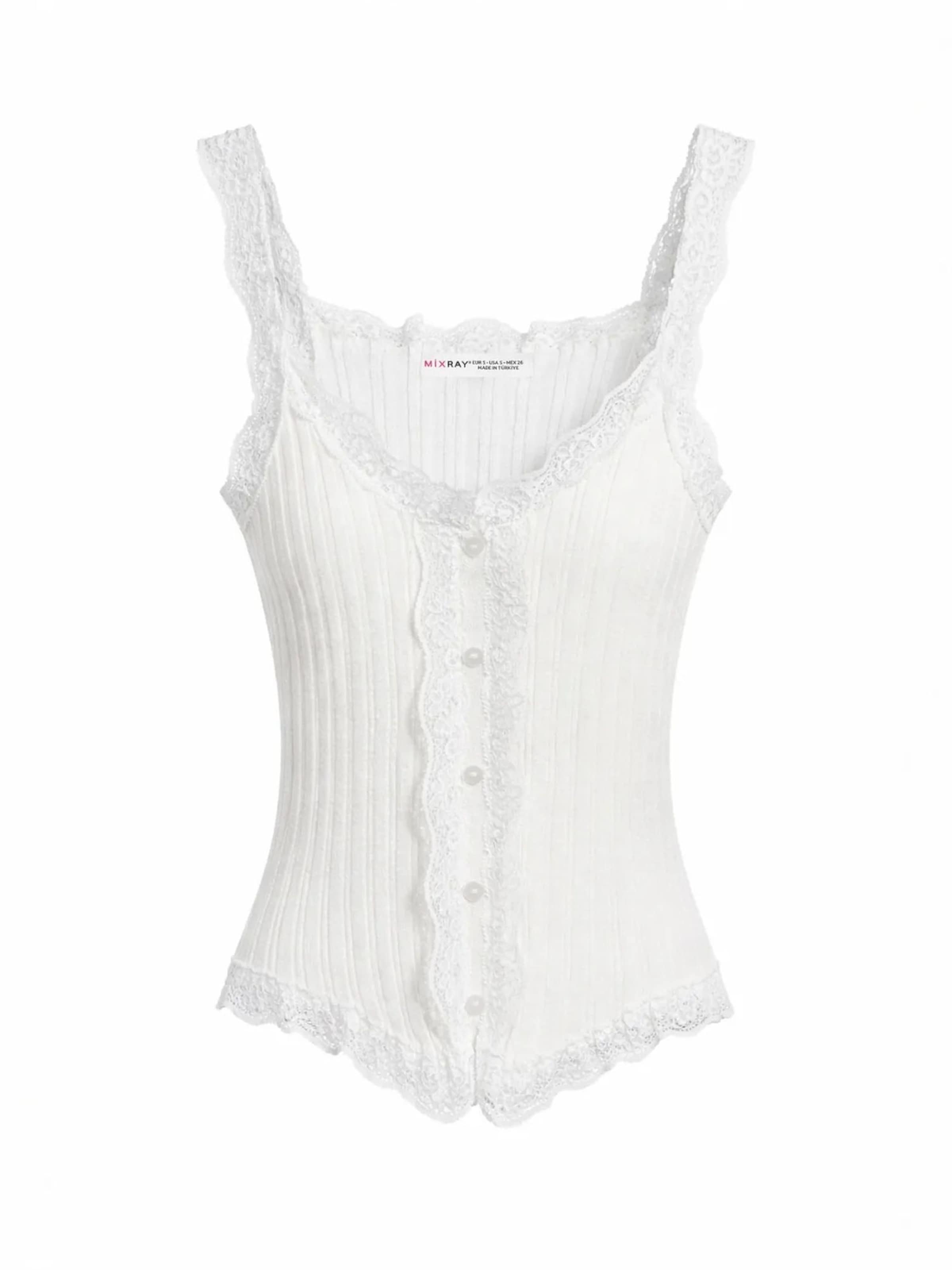 MixRay Blouse in White: front
