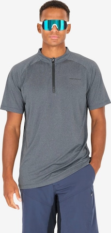 T-Shirt fonctionnel 'Crow M Melange Cycling/MTB SS Shirt' ENDURANCE en bleu : devant