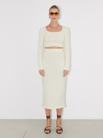 LeGer by Lena Gercke Sweater 'Pina' in White