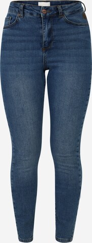 Slimfit Jeans 'KENYA' di NÜMPH in blu: frontale