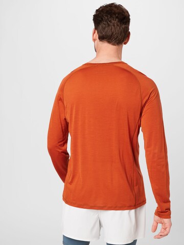 Smartwool Functioneel shirt in Oranje