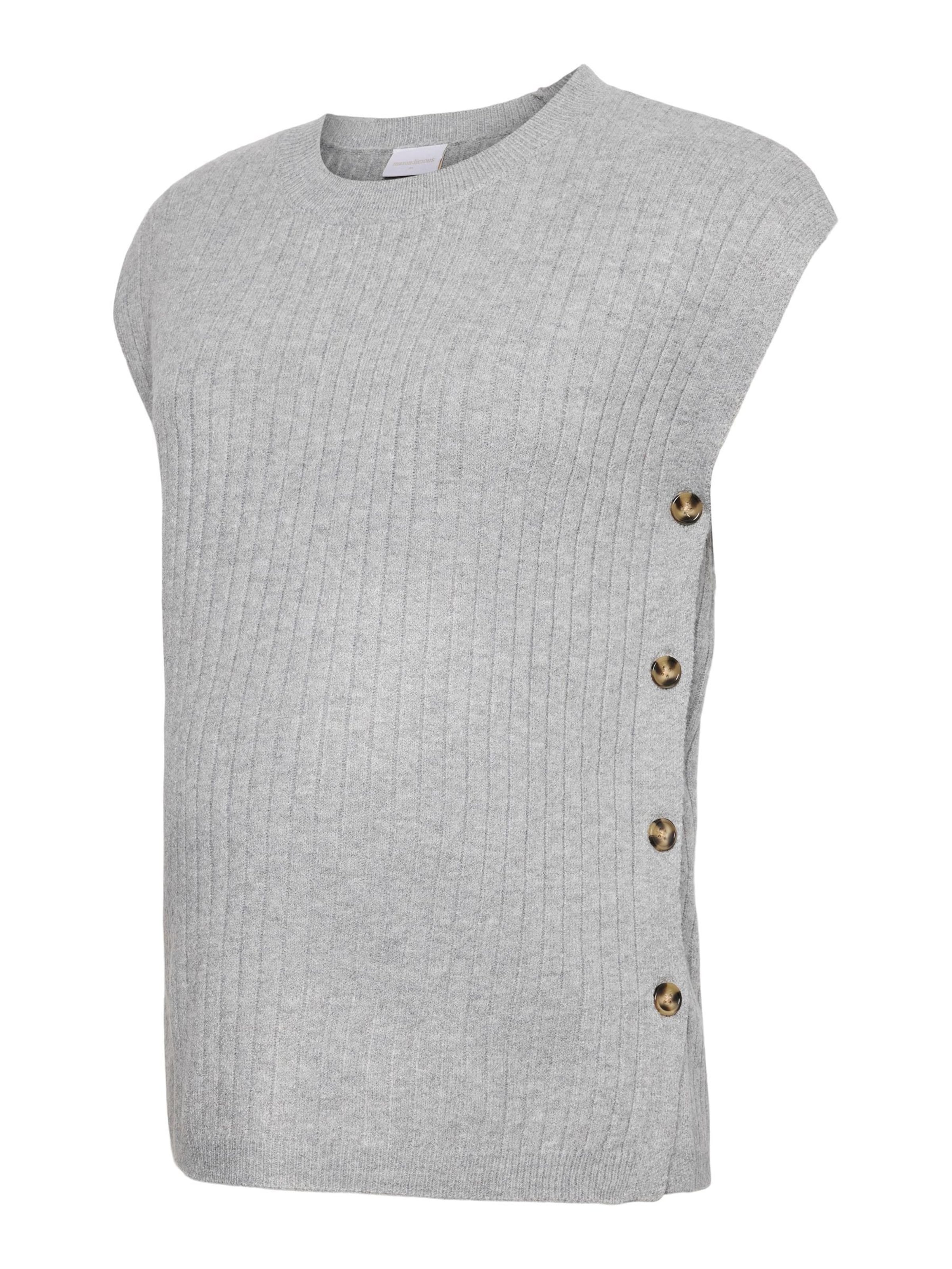 MAMALICIOUS Gilet en gris, Vue avec produit