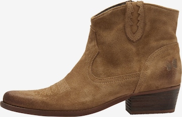 FELMINI Ankle Boots 'West ' in Brown