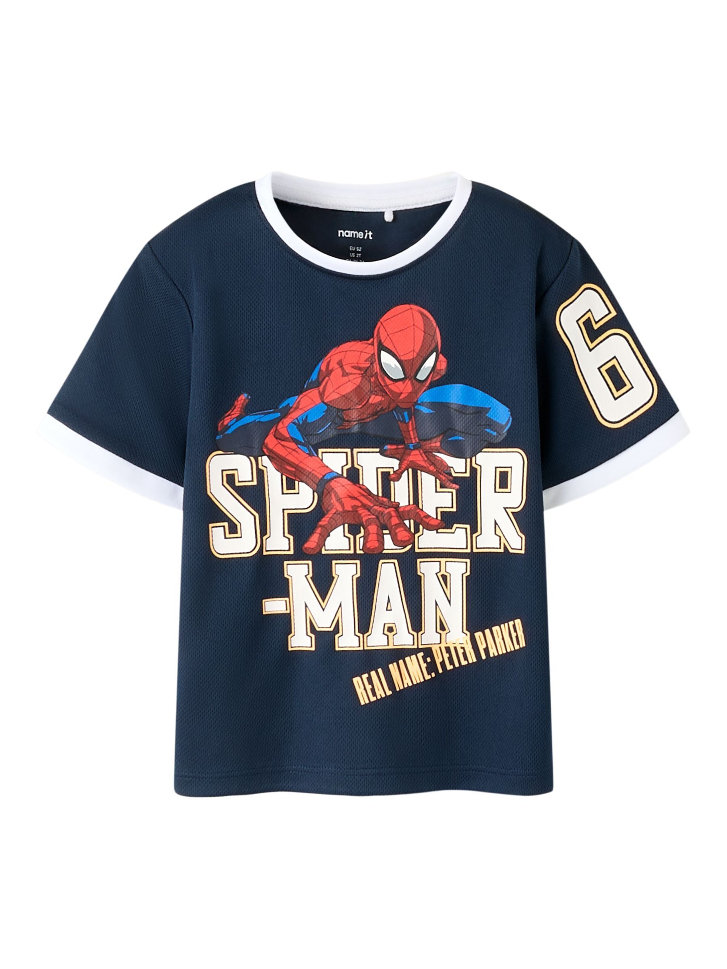 NAME IT - Camiseta en azul: frente