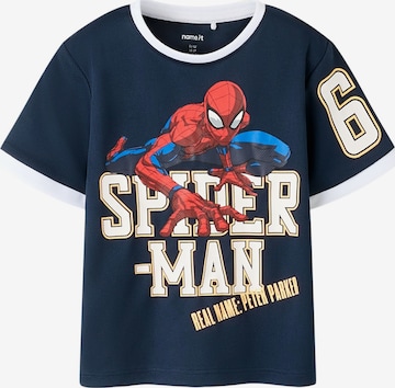 NAME IT - Camiseta en azul: frente