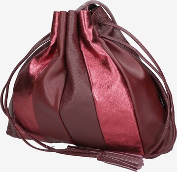 Borsa a sacco di Gave Lux in rosso: frontale