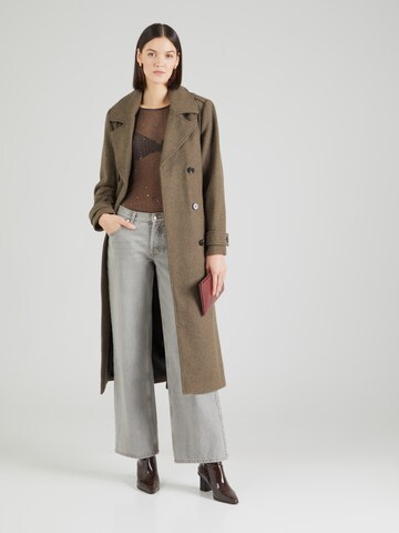 PIECES Shirt 'PCPALME' in Brown