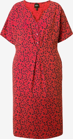 Ulla Popken Dress in Red: front