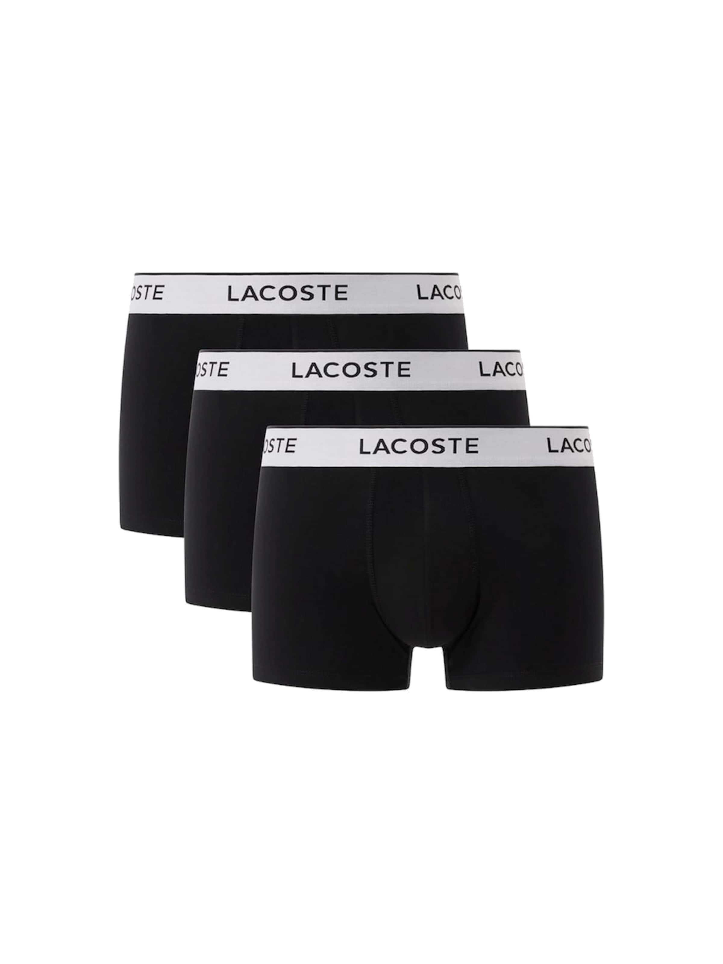 LACOSTE Boxershorts in Schwarz: Vorderseite