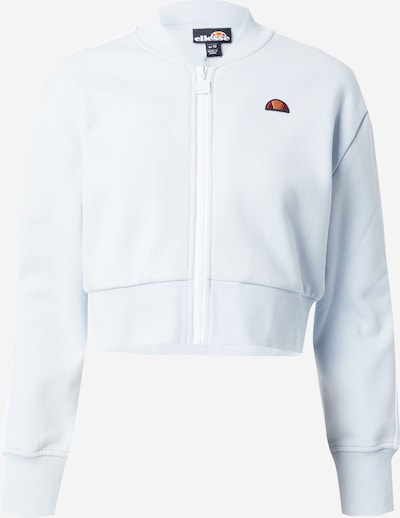 ELLESSE Veste de survêtement 'Domingos' en bleu clair / orange / noir / blanc, Vue avec produit