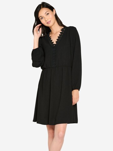 LolaLiza Dress in Black: front