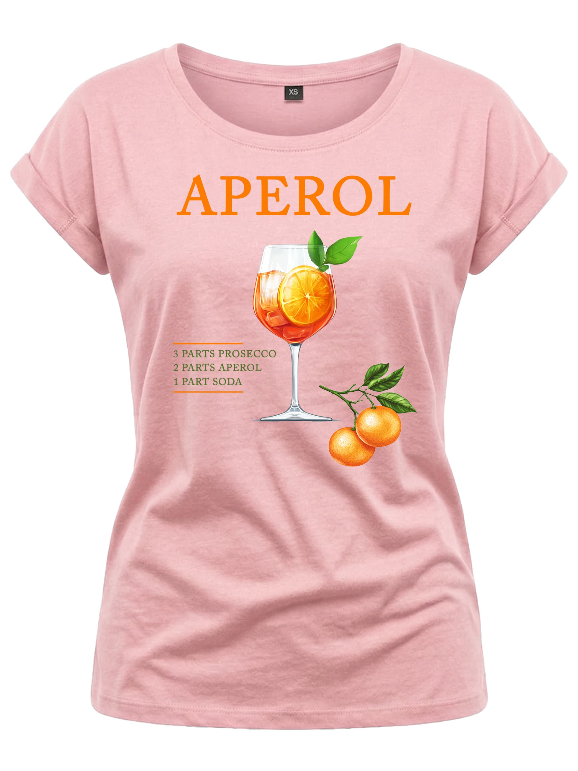 MAKAYA Shirt 'Aperoli' in Pink: front