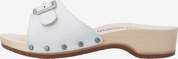 BERKEMANN Mules 'Hamburg' in White: front