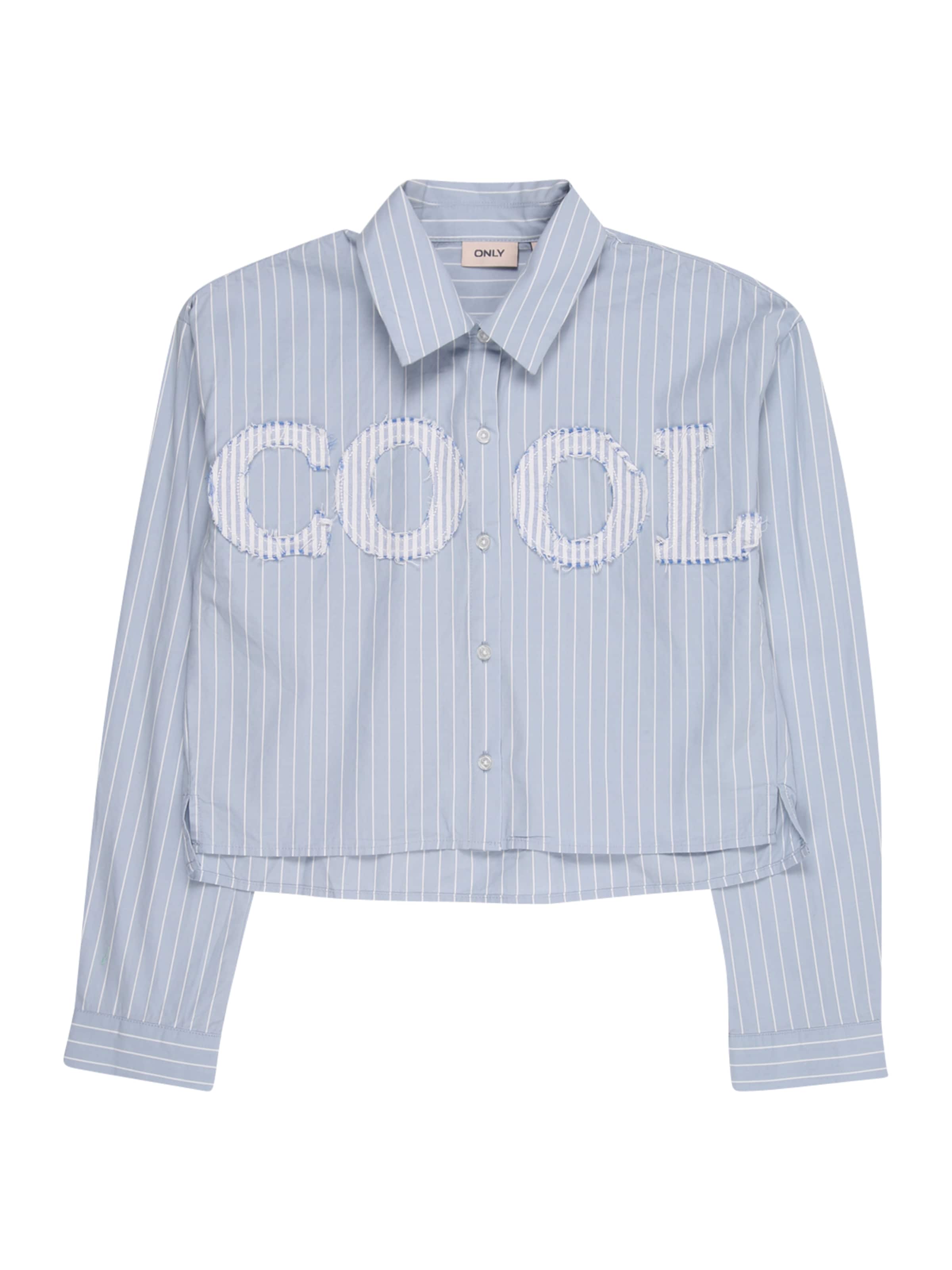 Camicia da donna 'Kogetta' di ONLY GIRLS in blu: frontale
