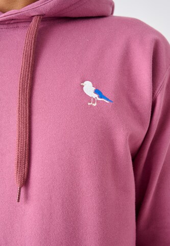 Sweat-shirt Cleptomanicx en rose