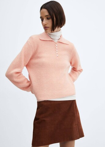 MANGO Sweater 'Palau' in Pink: front