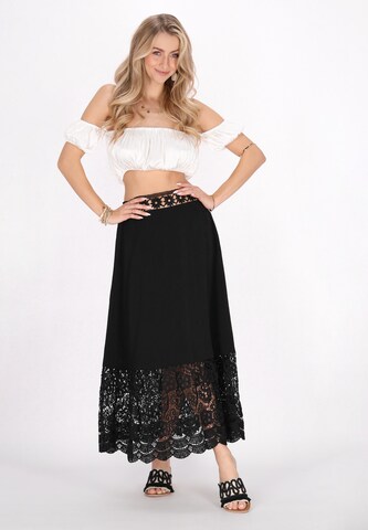 IZIA - Saia em preto