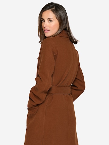 LolaLiza Between-Seasons Coat in Brown