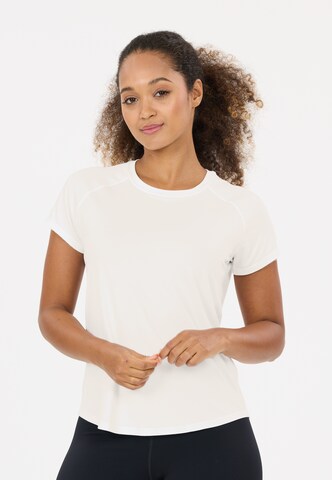 Athlecia Performance shirt 'Gaina V3' in White: front