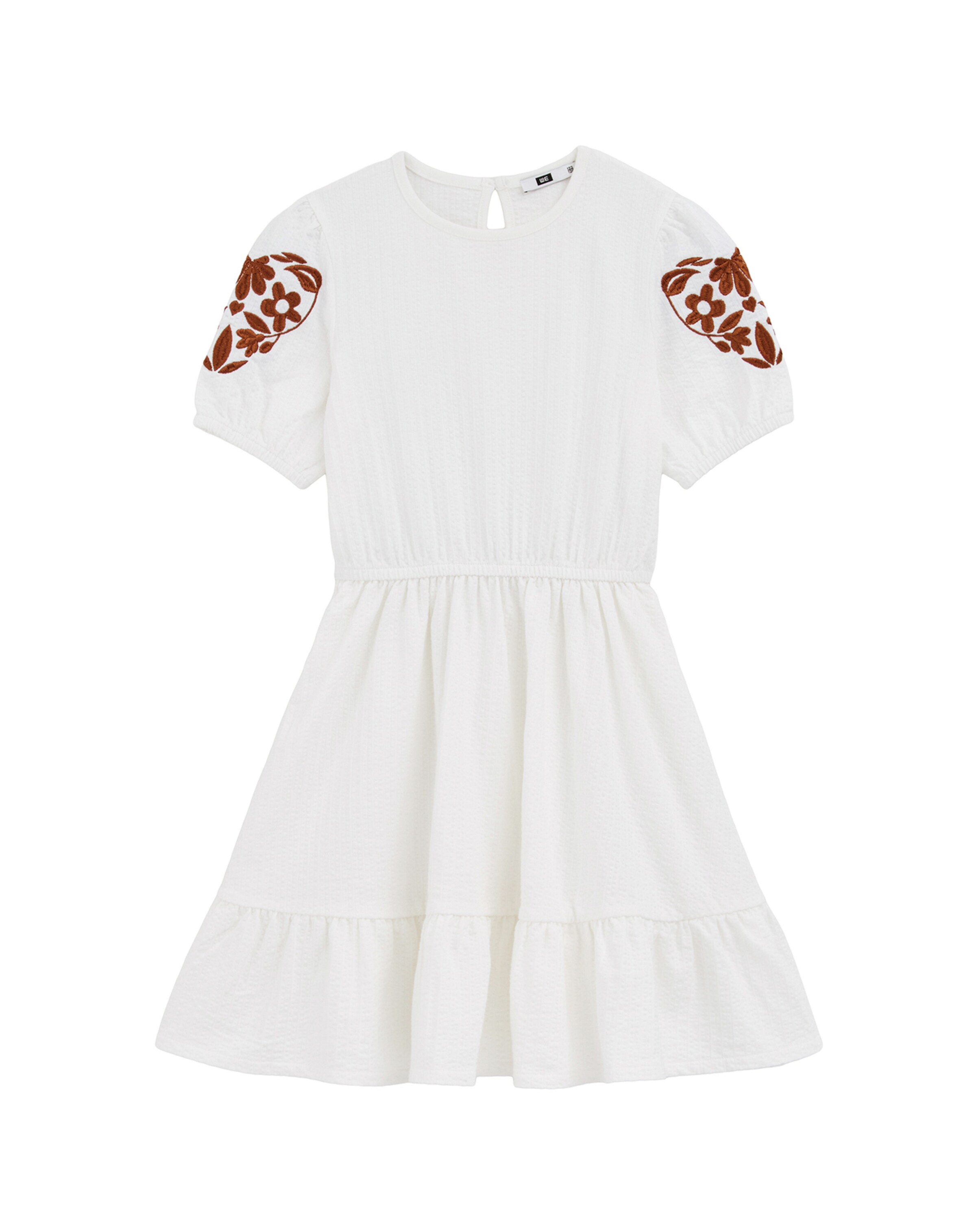 WE Fashion Mekko värissä valkoinen: etupuoli