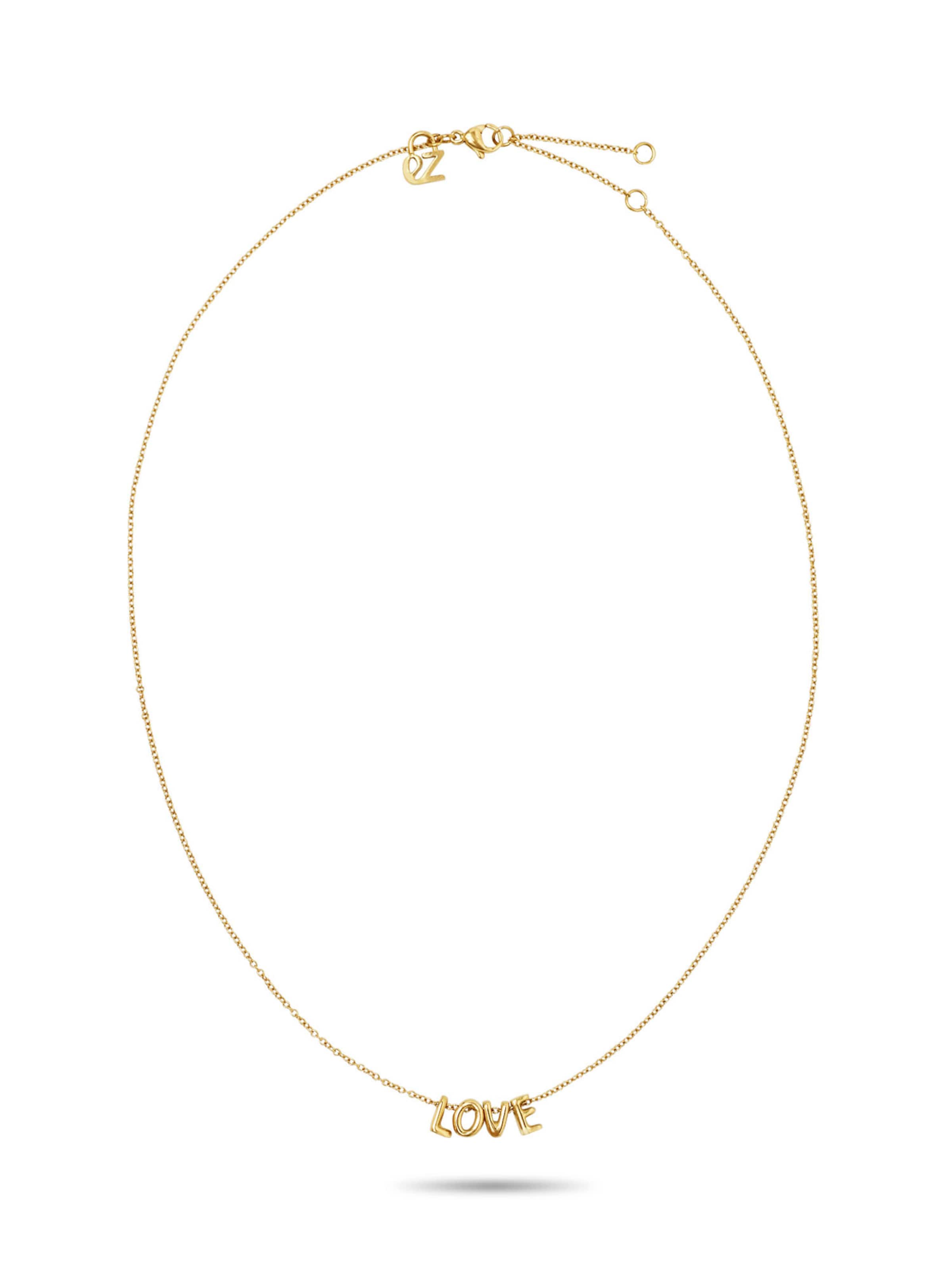 Echtzeit Kette in Gold: Vorderseite