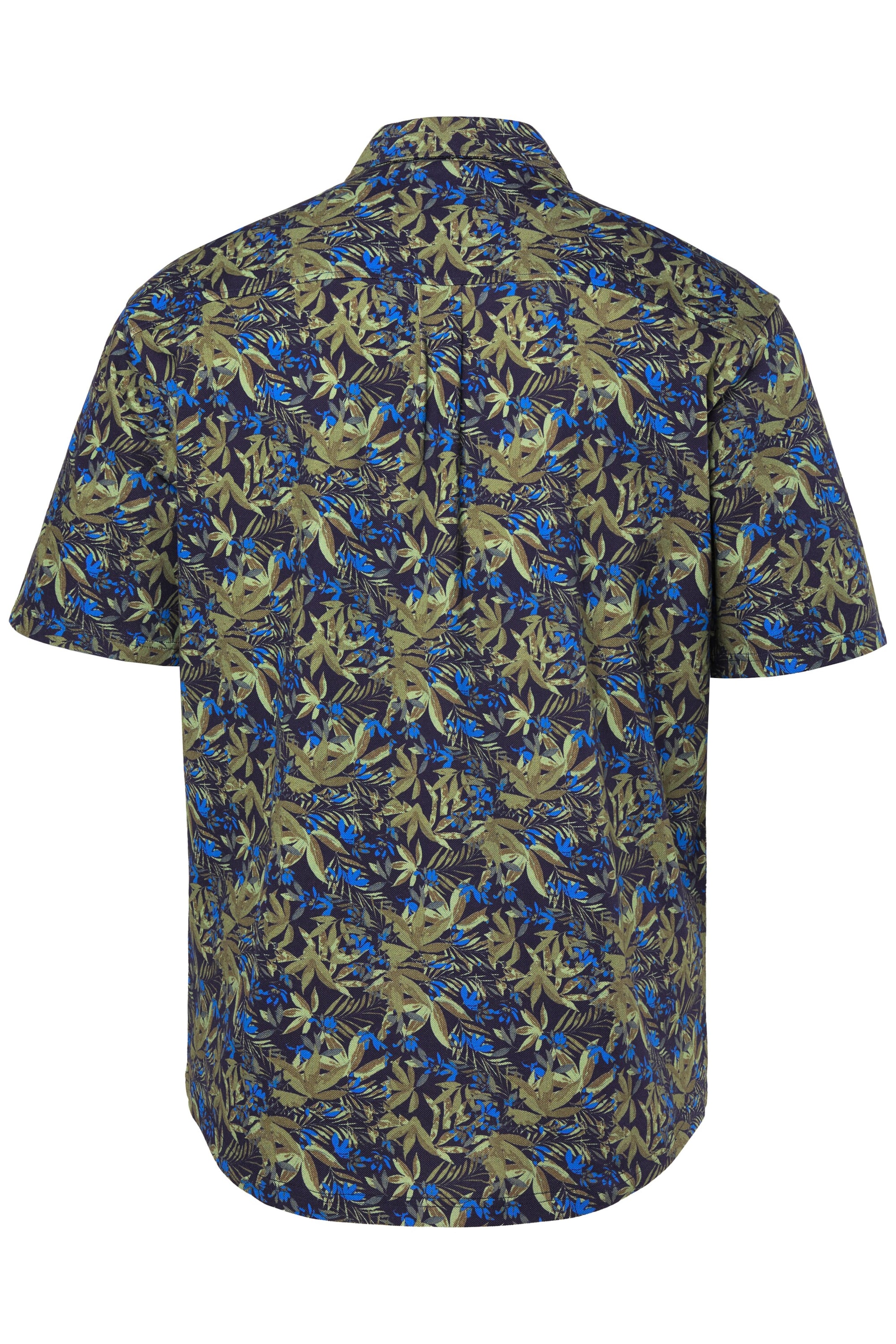 JP1880 Comfort fit Button Up Shirt in Blue
